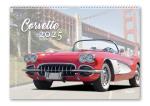 A2 Wandkalender 2025 mit Motiven passende Ausstattung für Corvette -Fans und -Garagen (keine originalen Markenartikel)